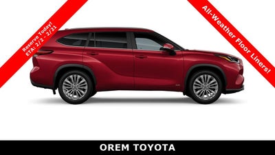 2026 Toyota Highlander Hybrid Hybrid Platinum