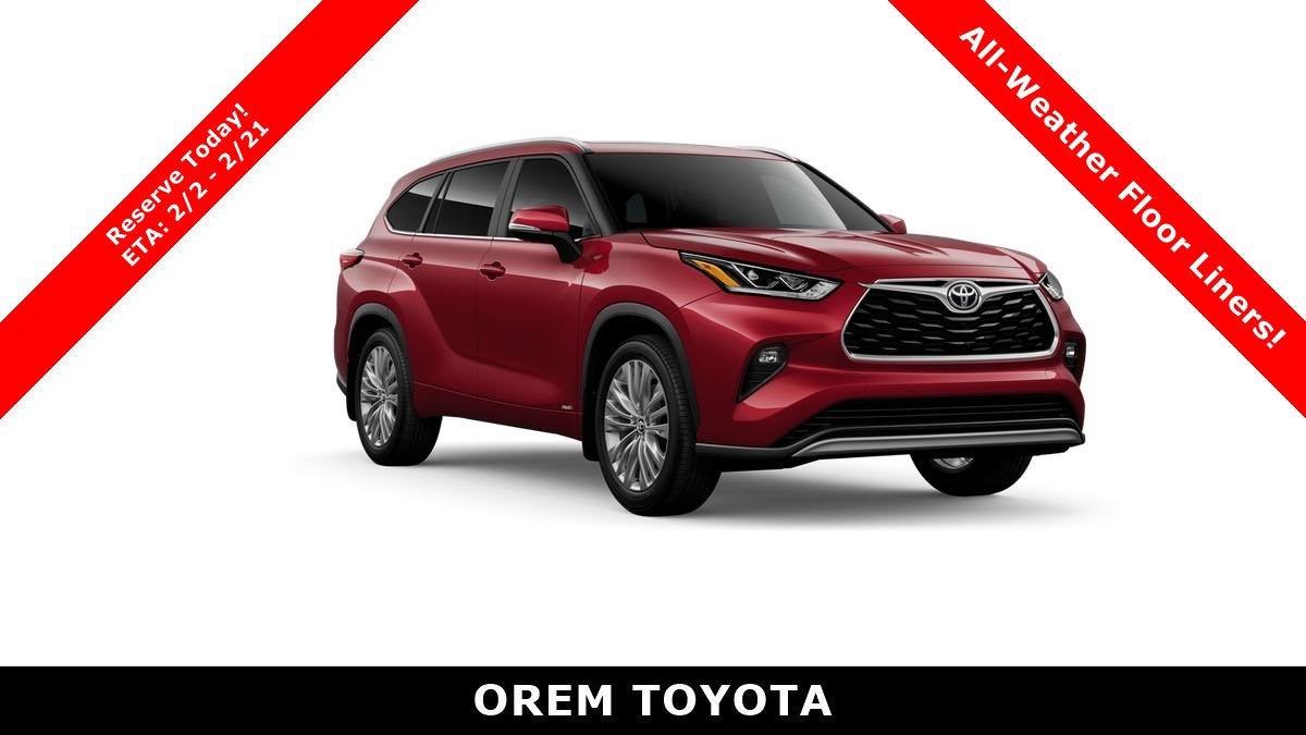 2026 Toyota Highlander Hybrid Hybrid Platinum