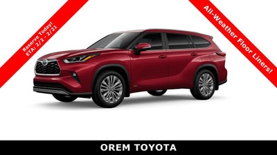 2026 Toyota Highlander Hybrid Hybrid Platinum