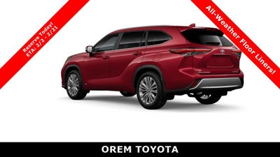 2026 Toyota Highlander Hybrid Hybrid Platinum