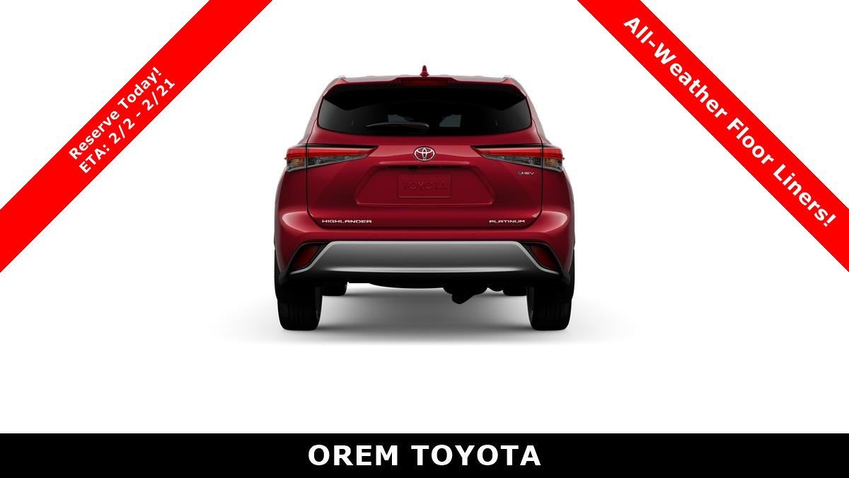 2026 Toyota Highlander Hybrid Hybrid Platinum