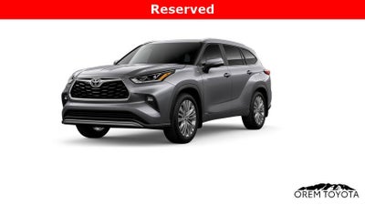 2026 Toyota Highlander Hybrid Hybrid Platinum