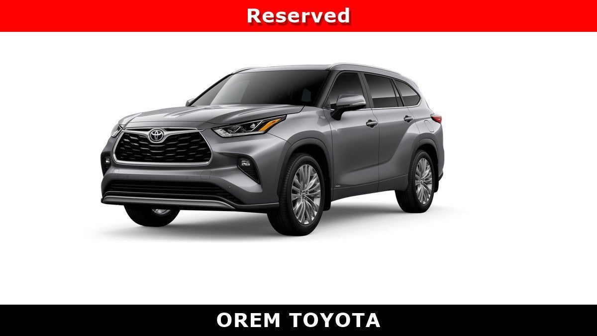 2026 Toyota Highlander Hybrid Hybrid Platinum