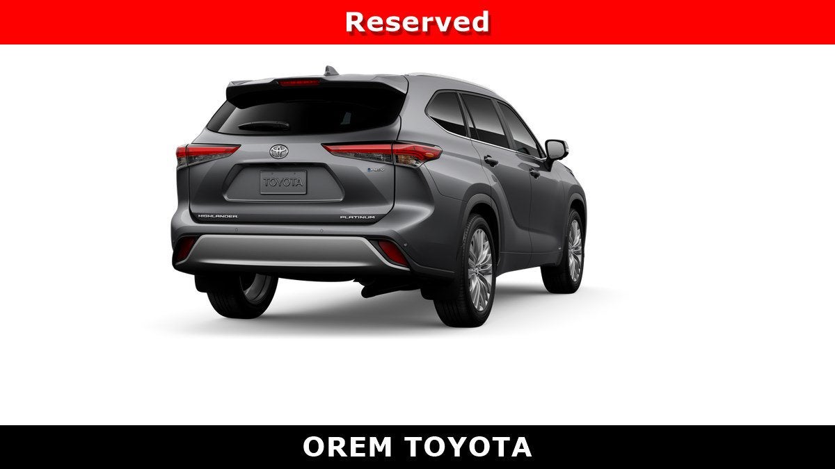 2026 Toyota Highlander Hybrid Hybrid Platinum