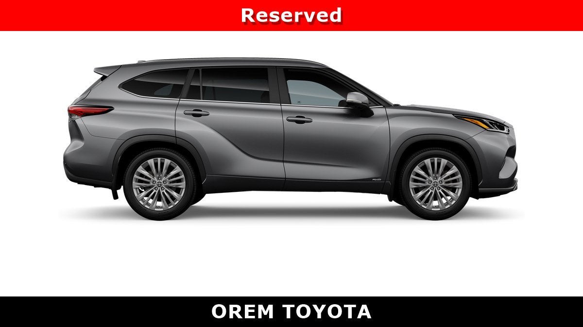 2026 Toyota Highlander Hybrid Hybrid Platinum