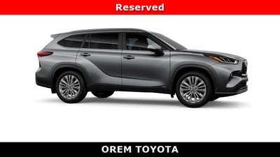 2026 Toyota Highlander Hybrid Hybrid Platinum