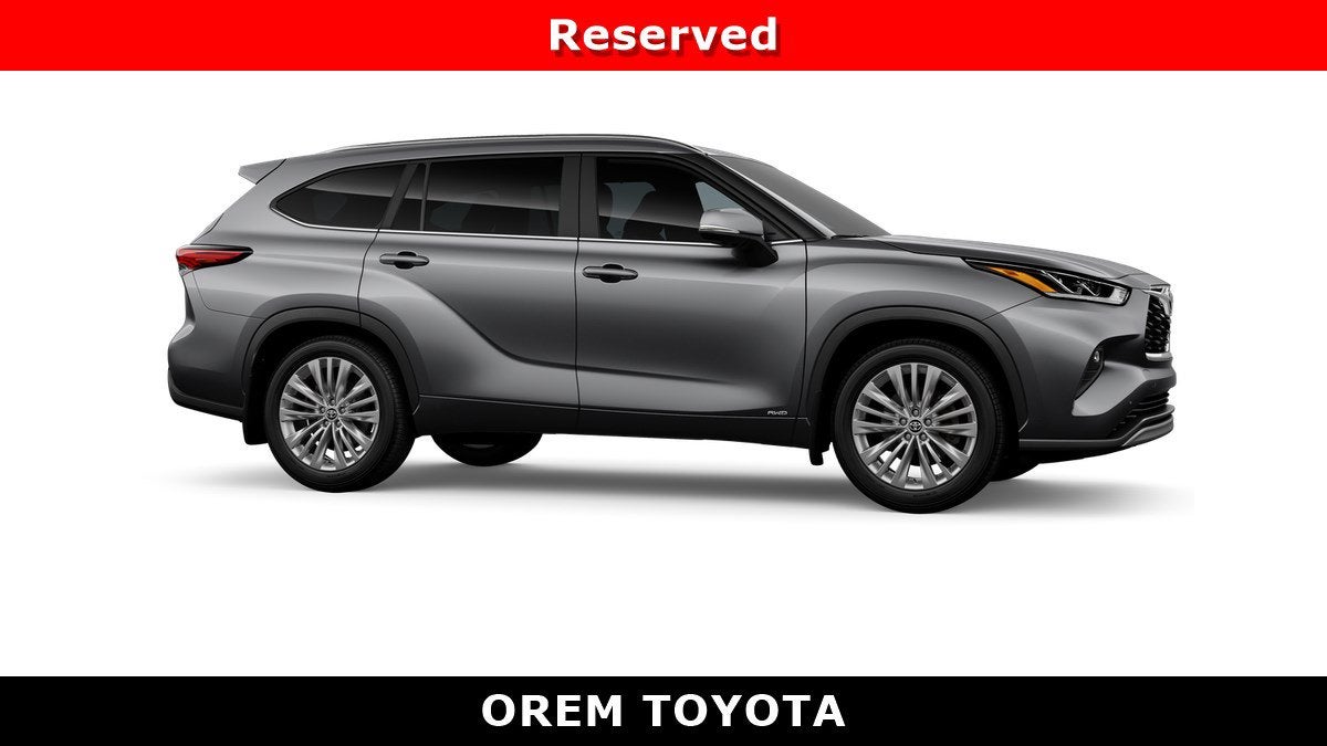 2026 Toyota Highlander Hybrid Hybrid Platinum