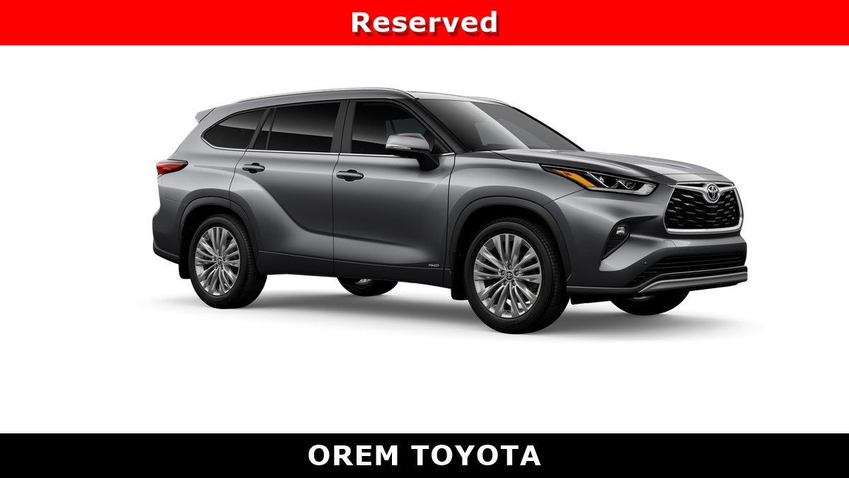 2026 Toyota Highlander Hybrid Hybrid Platinum