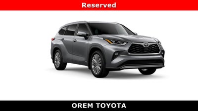 2026 Toyota Highlander Hybrid Hybrid Platinum