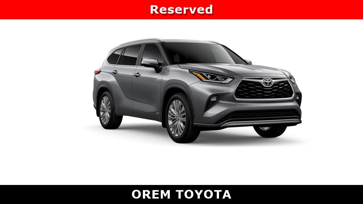 2026 Toyota Highlander Hybrid Hybrid Platinum