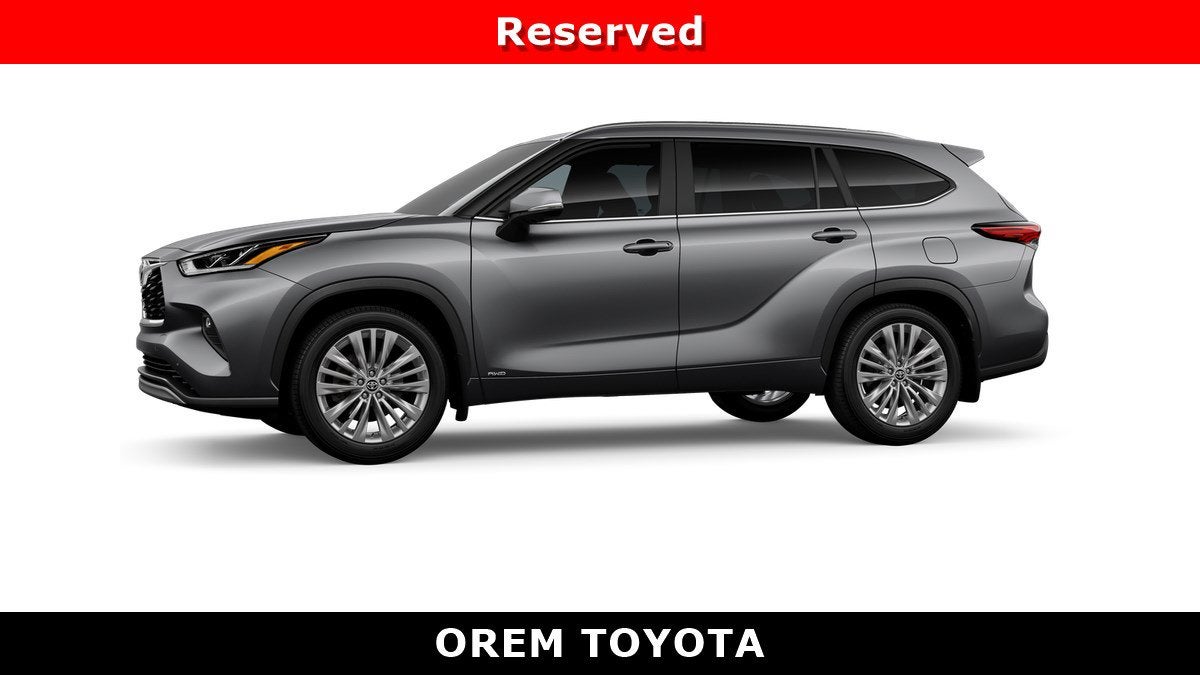 2026 Toyota Highlander Hybrid Hybrid Platinum