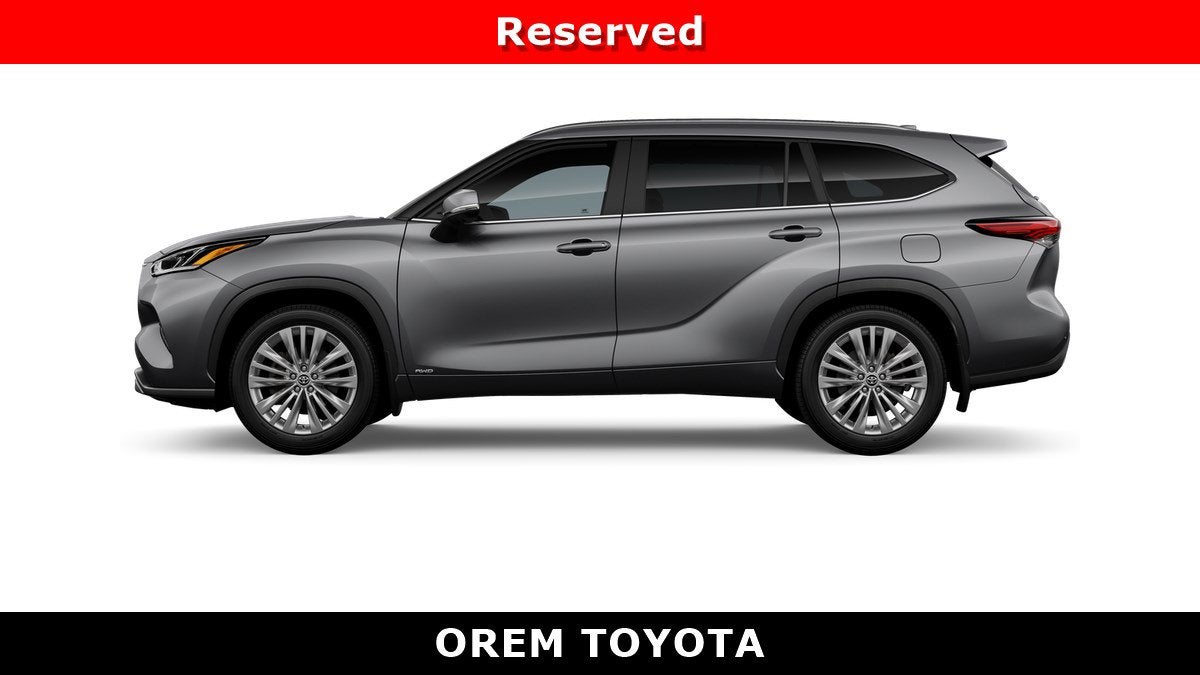 2026 Toyota Highlander Hybrid Hybrid Platinum
