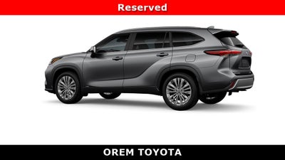 2026 Toyota Highlander Hybrid Hybrid Platinum