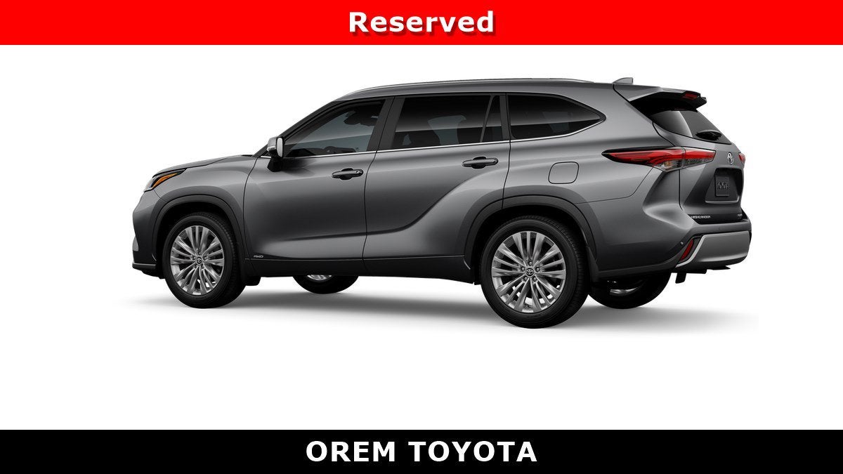 2026 Toyota Highlander Hybrid Hybrid Platinum