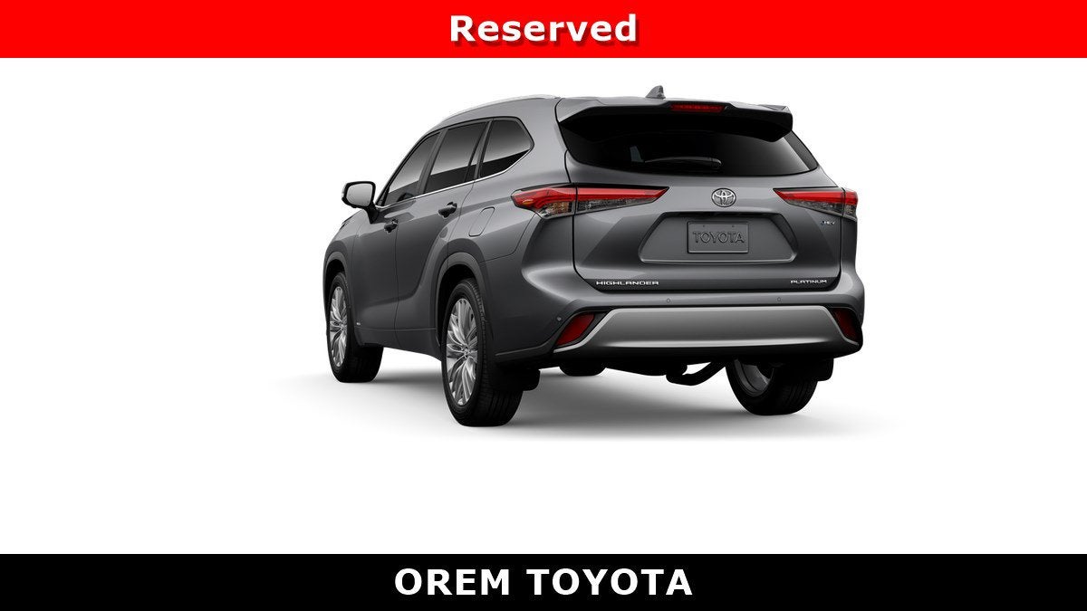 2026 Toyota Highlander Hybrid Hybrid Platinum