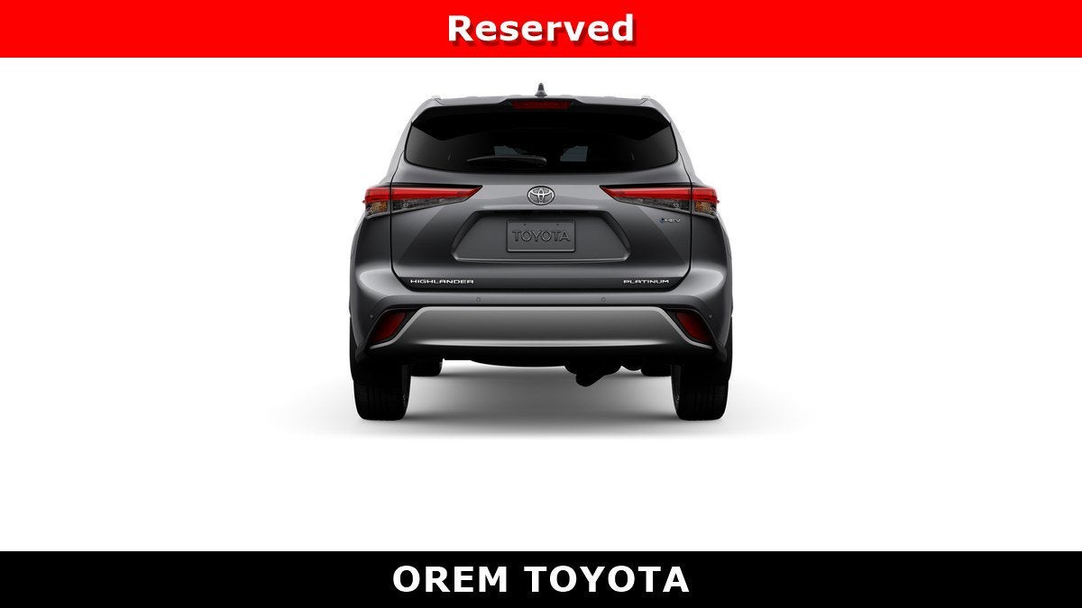 2026 Toyota Highlander Hybrid Hybrid Platinum
