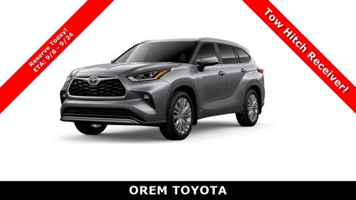 2026 Toyota Highlander Hybrid Hybrid Platinum