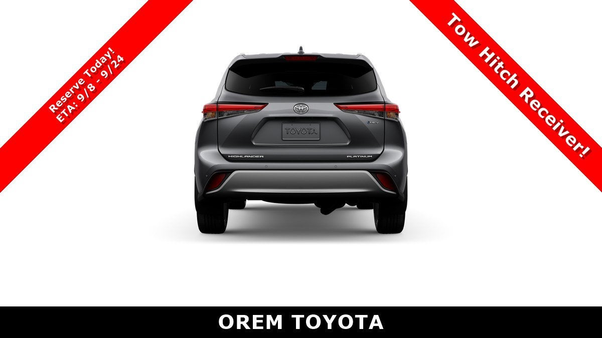 2026 Toyota Highlander Hybrid Hybrid Platinum