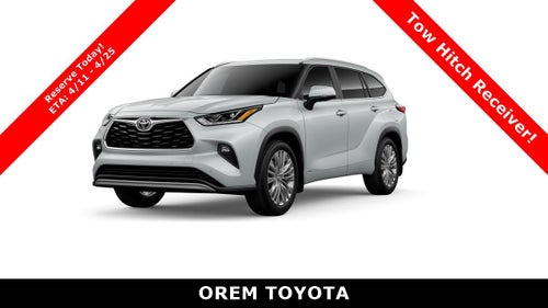 2026 Toyota Highlander Hybrid Hybrid Platinum