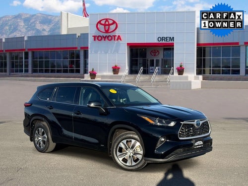 2022 Toyota Highlander Hybrid Hybrid XLE