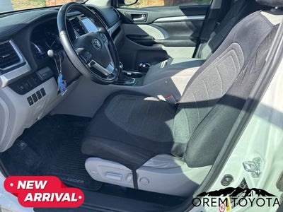 2018 Toyota HIGHLANDER XLE