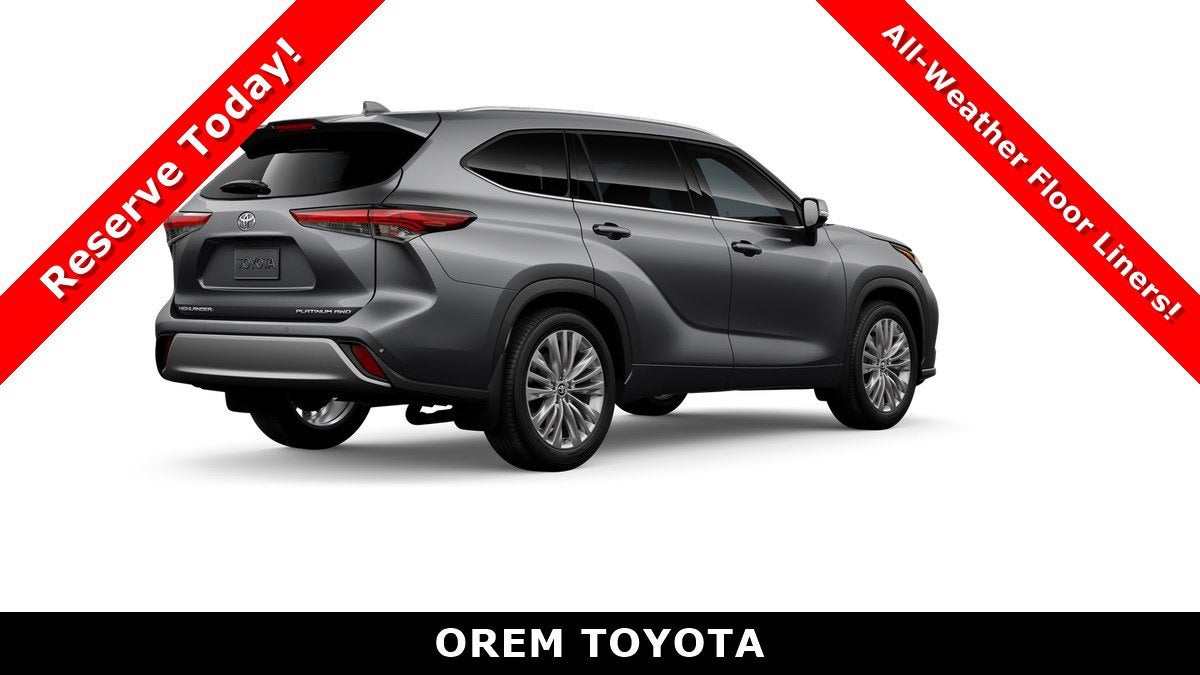 2026 Toyota Highlander Platinum