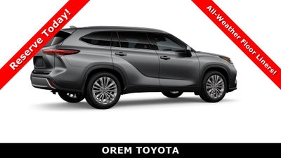 2026 Toyota Highlander Platinum