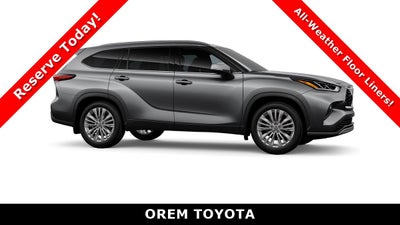 2026 Toyota Highlander Platinum