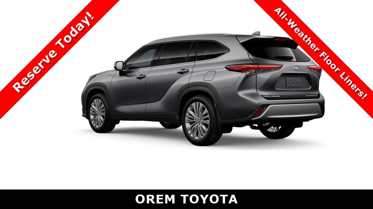 2026 Toyota Highlander Platinum