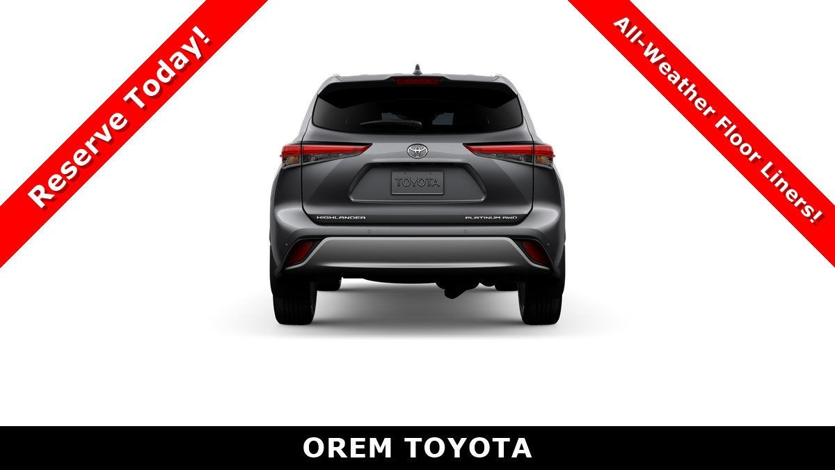 2026 Toyota Highlander Platinum