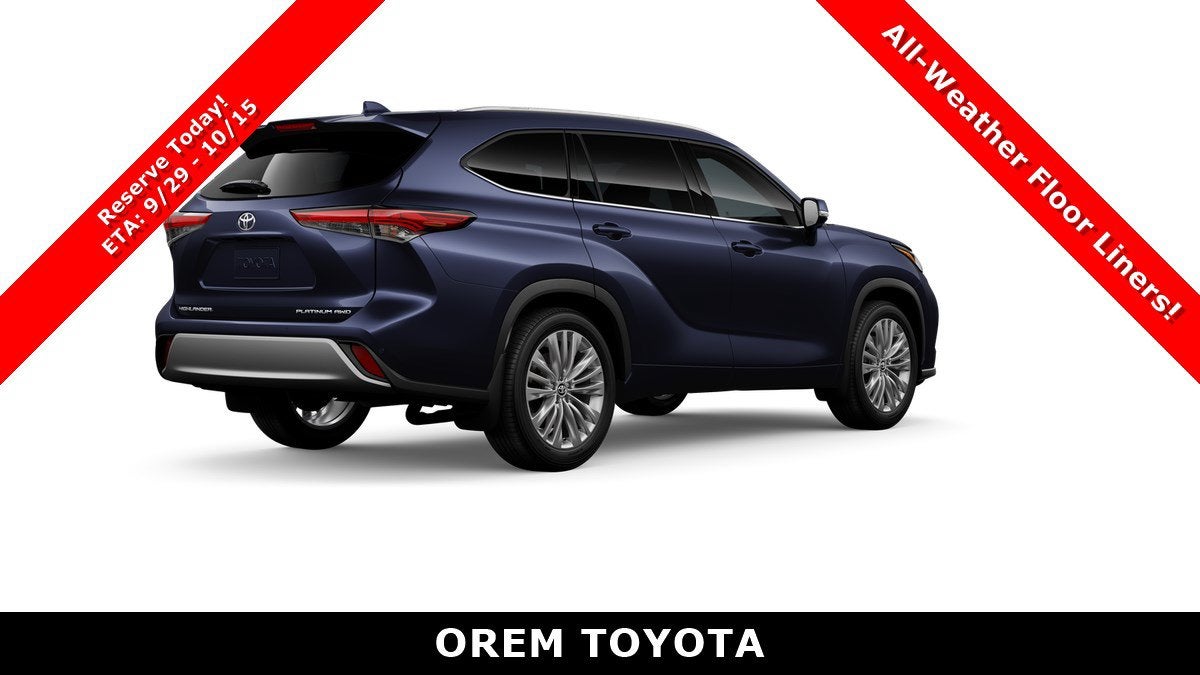2026 Toyota Highlander Platinum