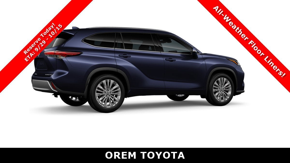 2026 Toyota Highlander Platinum