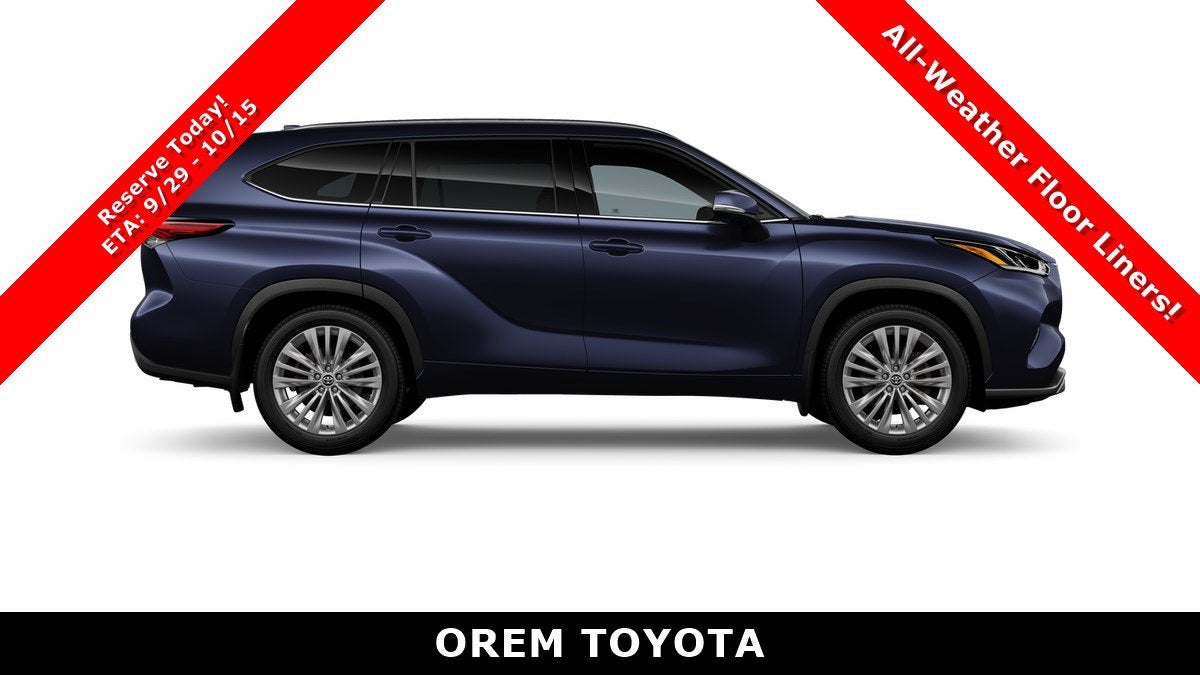 2026 Toyota Highlander Platinum