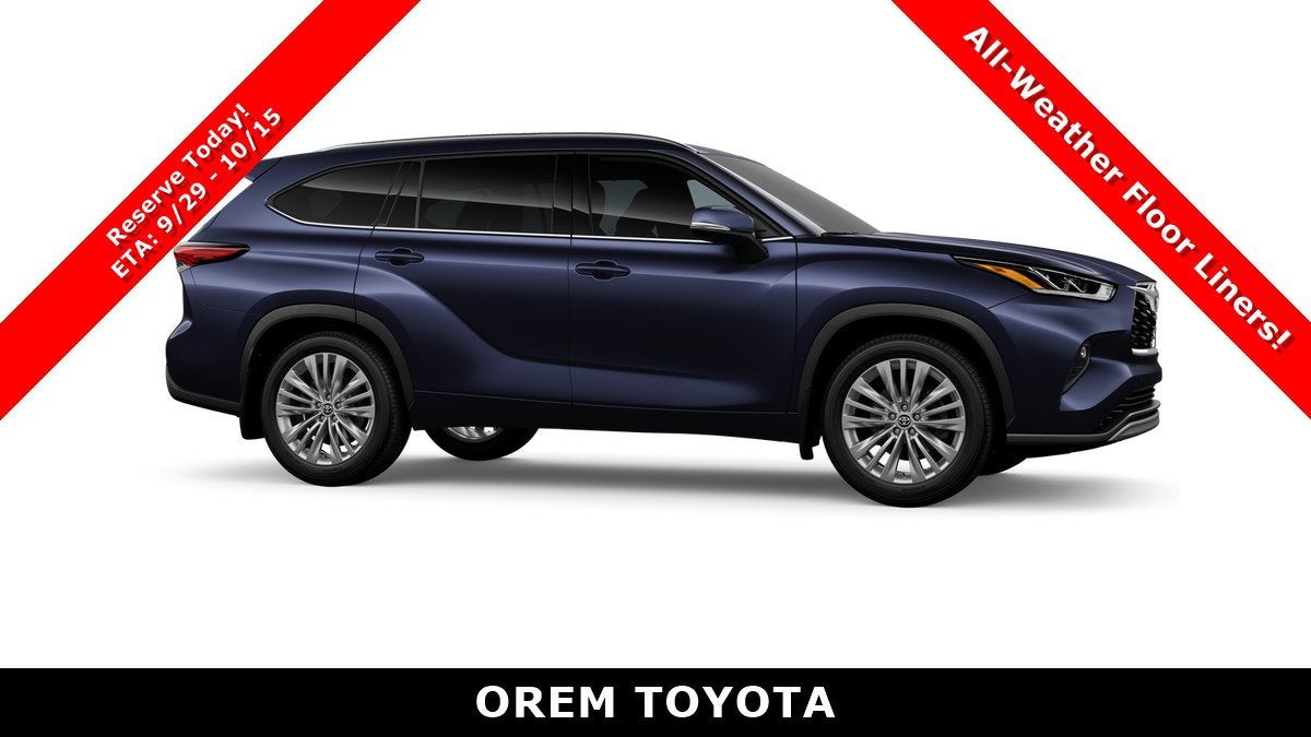 2026 Toyota Highlander Platinum
