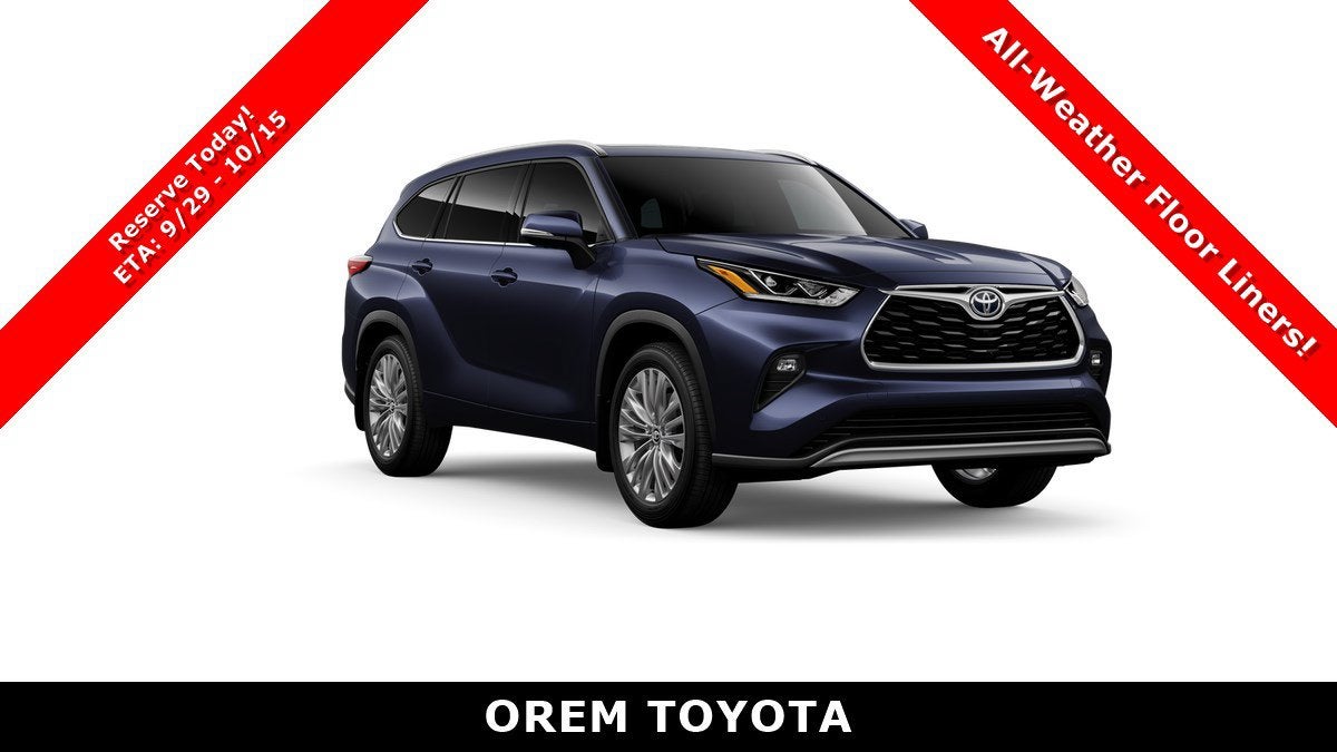 2026 Toyota Highlander Platinum