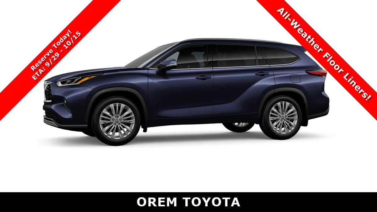 2026 Toyota Highlander Platinum