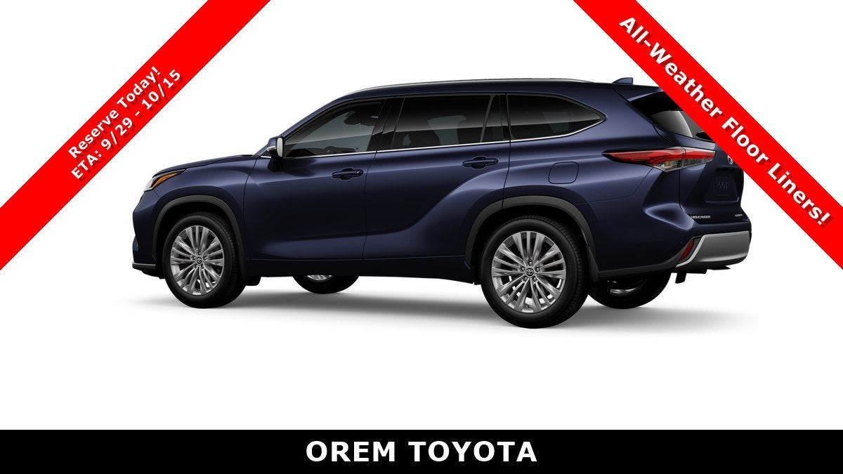2026 Toyota Highlander Platinum