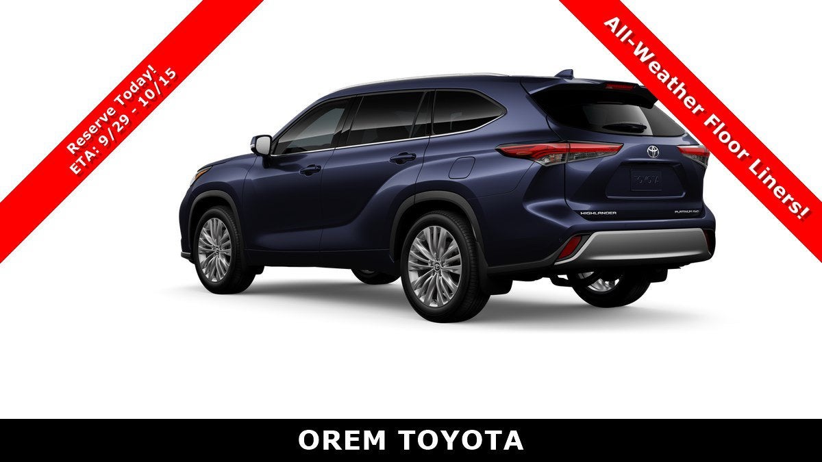 2026 Toyota Highlander Platinum