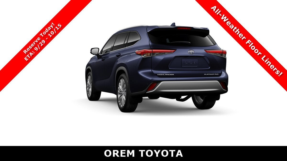 2026 Toyota Highlander Platinum