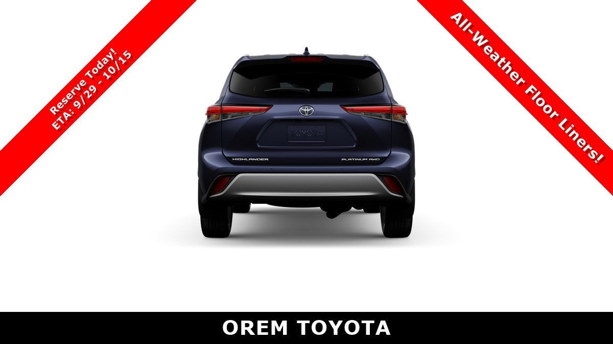 2026 Toyota Highlander Platinum