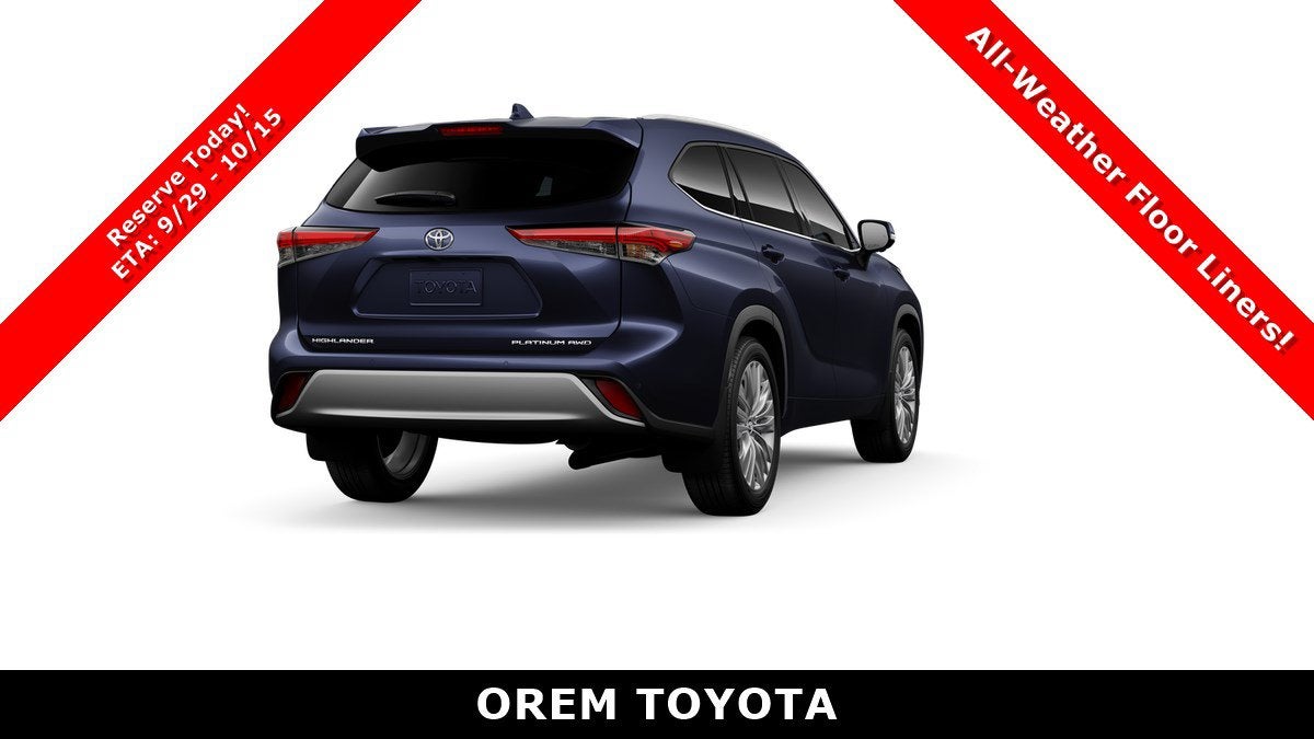 2026 Toyota Highlander Platinum