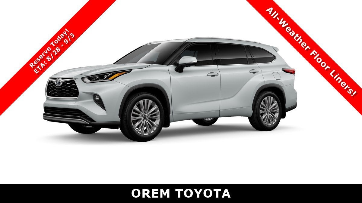 2026 Toyota Highlander Platinum