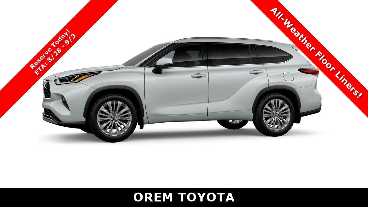 2026 Toyota Highlander Platinum
