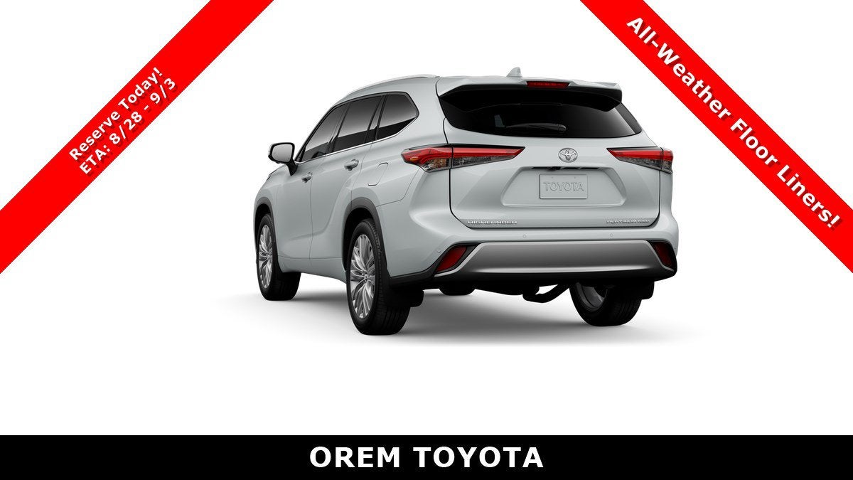 2026 Toyota Highlander Platinum