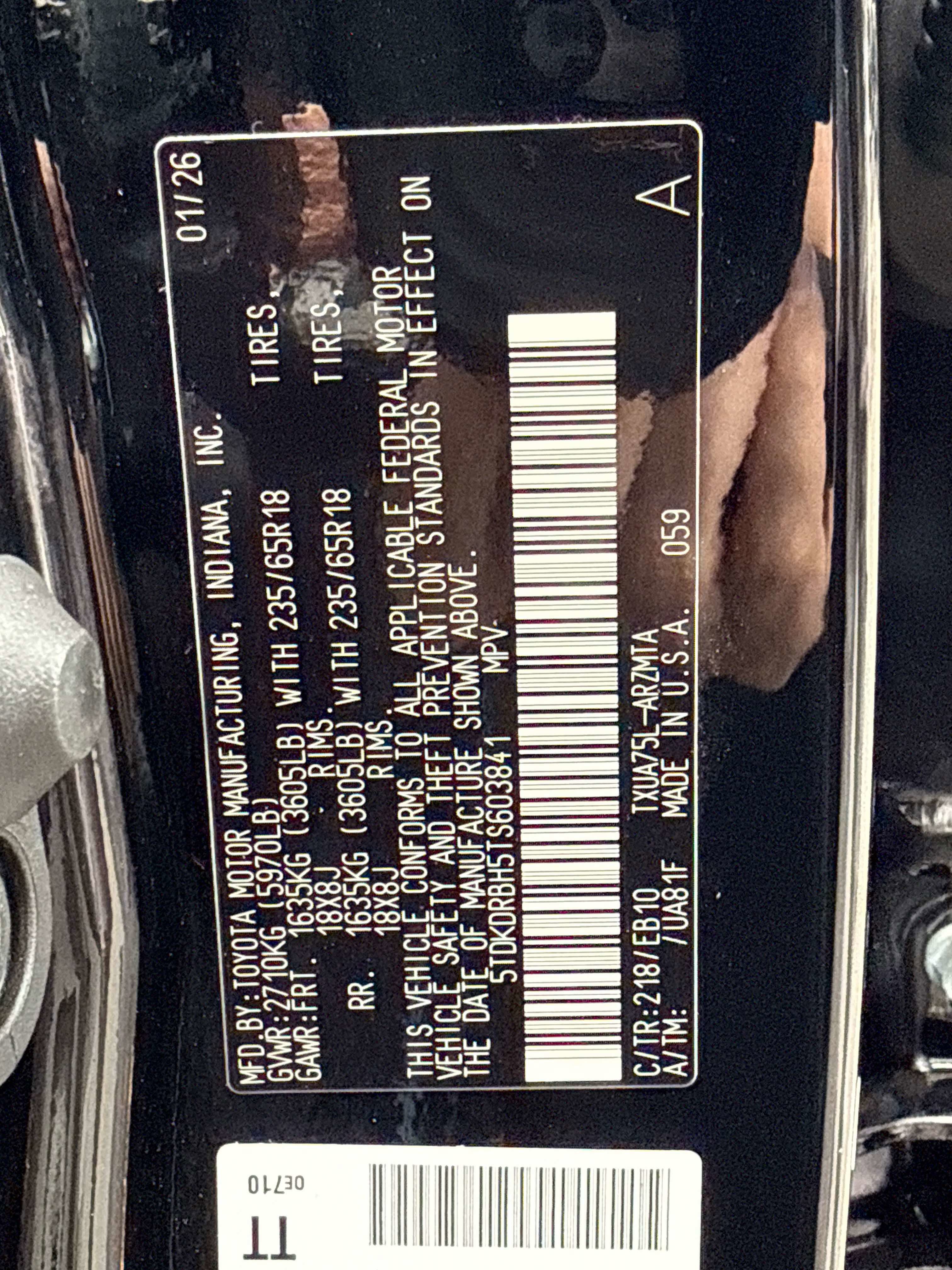 2026 Toyota HIGHLANDER XLE