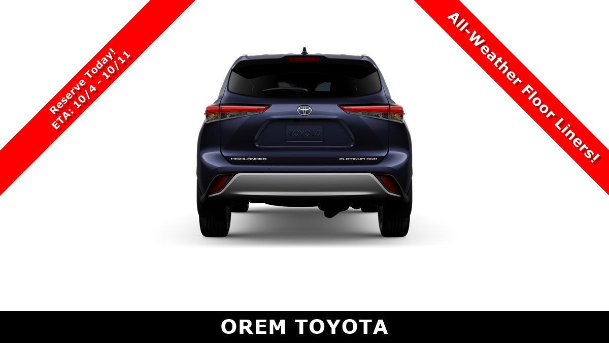 2026 Toyota Highlander Platinum