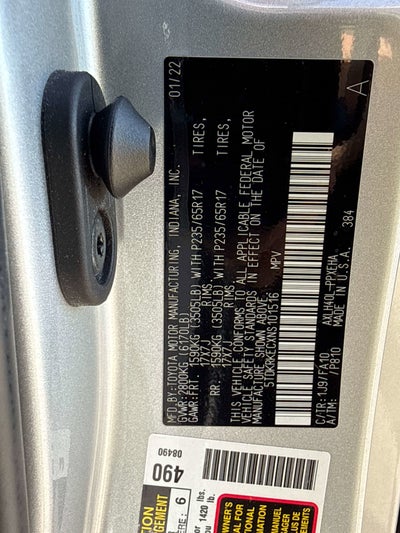 2022 Toyota Sienna LE