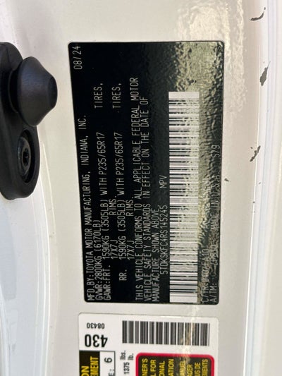 2024 Toyota Sienna LE