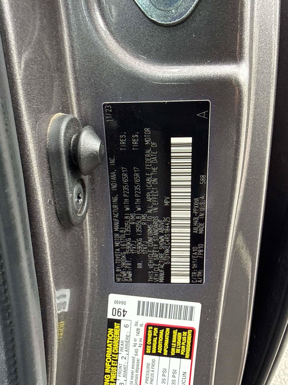 2024 Toyota Sienna XLE