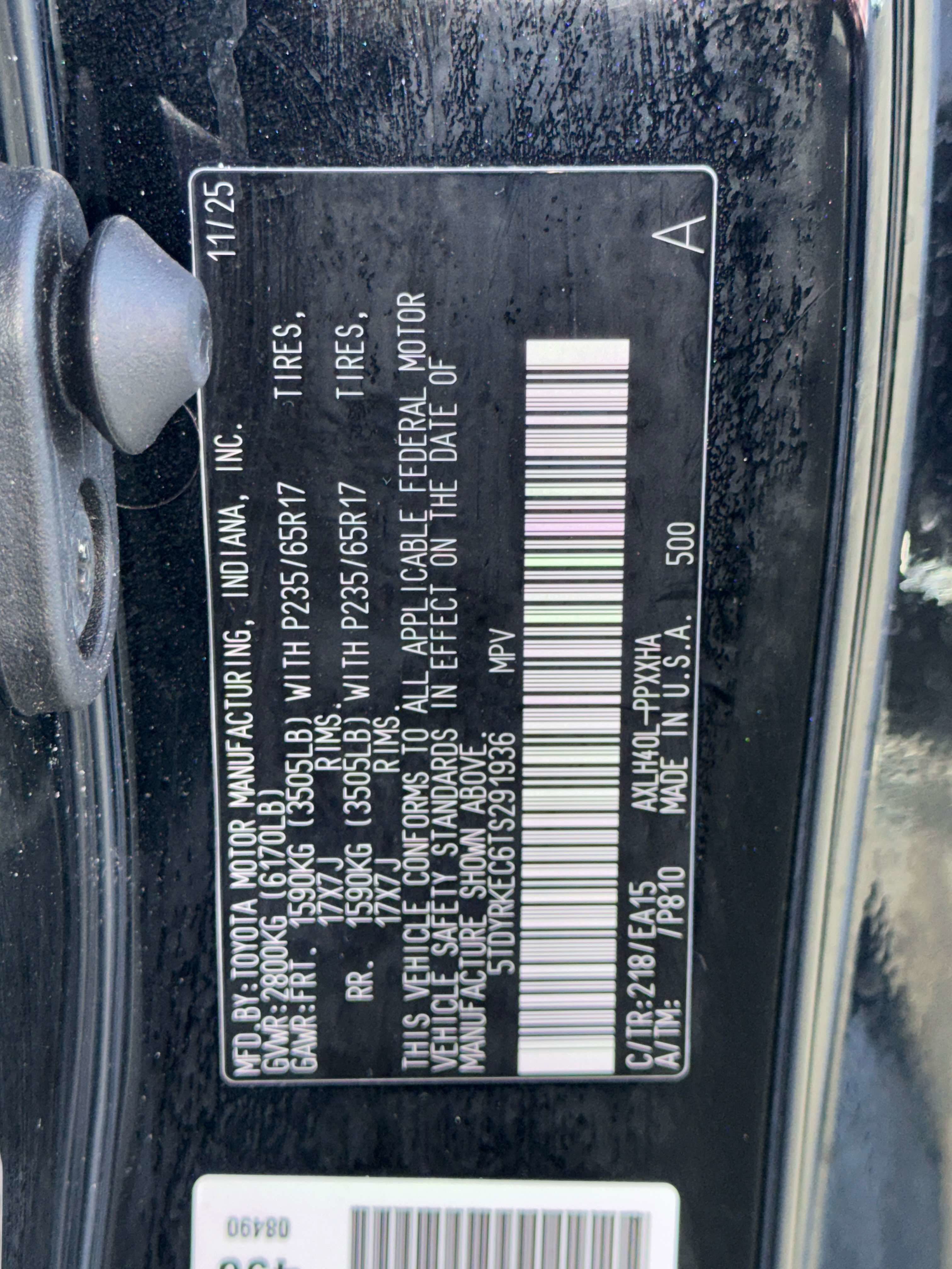 2026 Toyota SIENNA XLE XLE